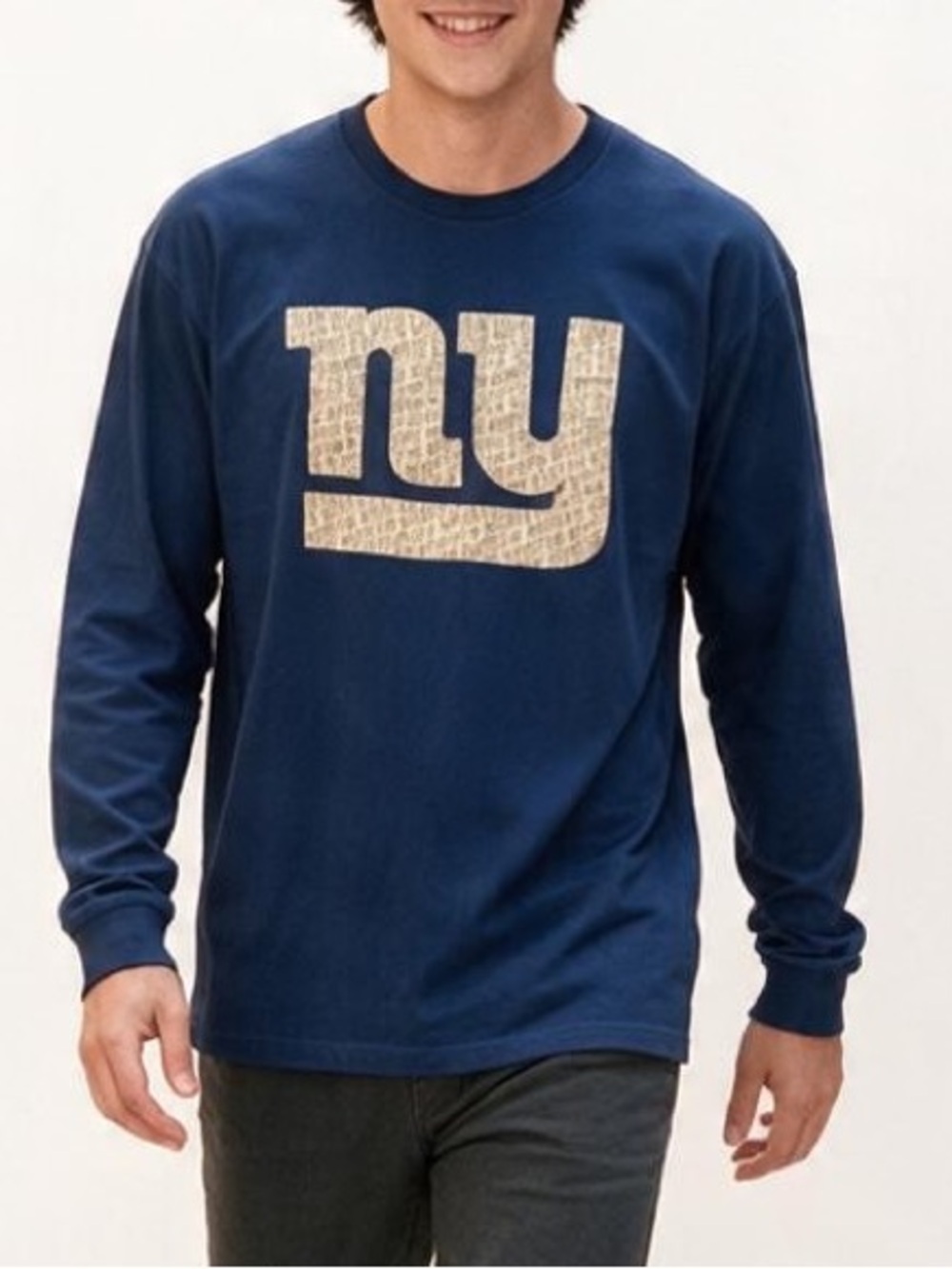 NFL•New York Giants Long Sleeve Classic Logo•5